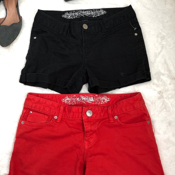 Bundle of 2 Express Jeans brand shorts - Picture 2 of 8